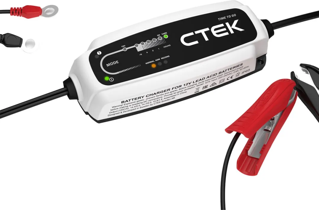 CTEK CT5 TIME TO GO Aculader - Universeel - Wit/Zwart
