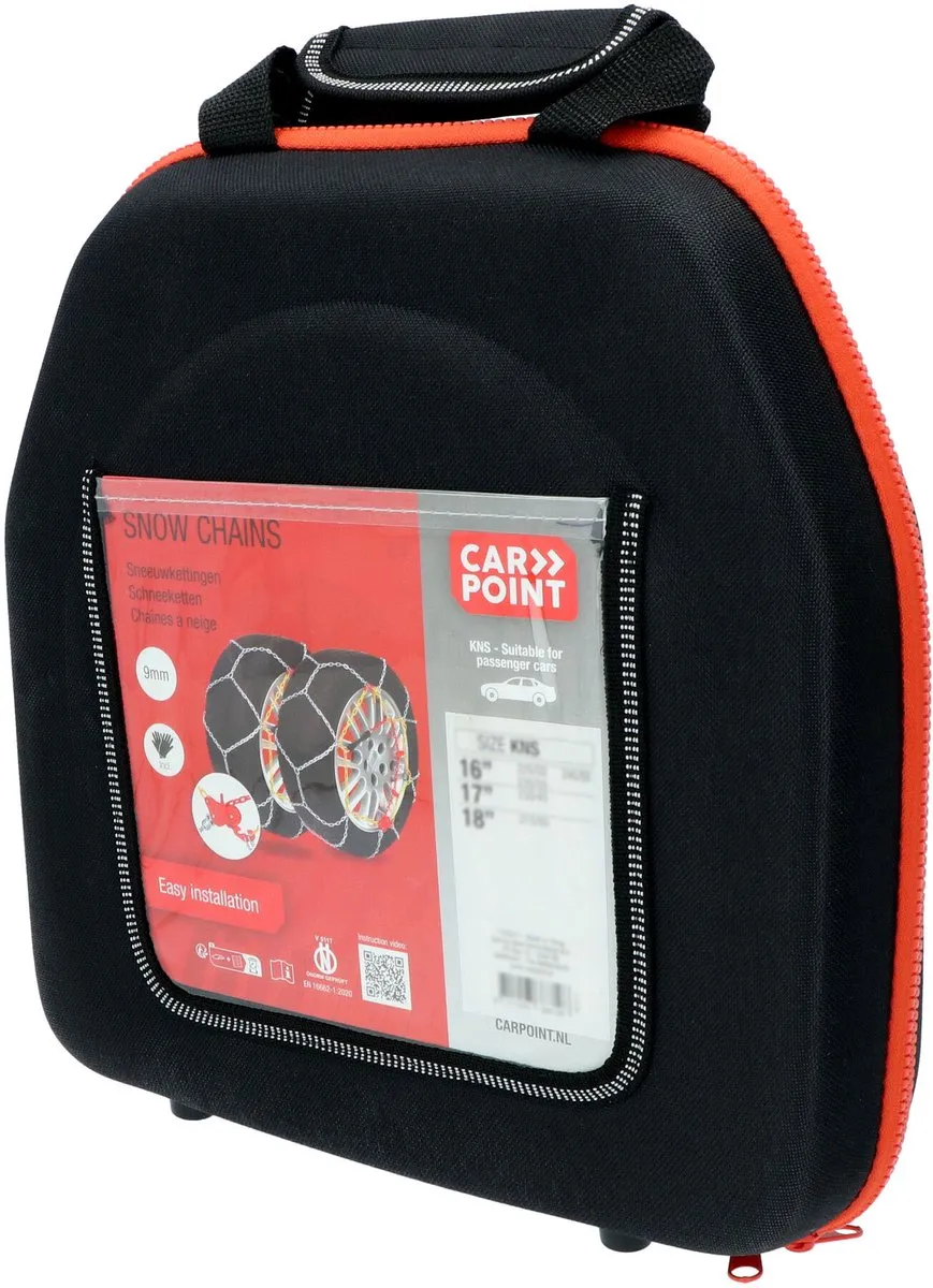 Carpoint Sneeuwkettingen KNS 120 - 9mm Stalen Gripschakels - 215/40-235/65R - afbeelding 6 van 6