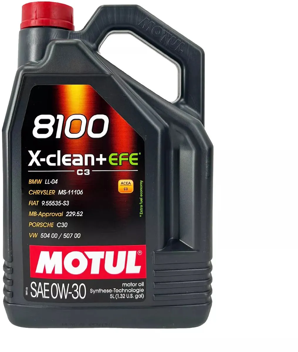 Motul 0W30 8100 X-Clean+ Efe C3