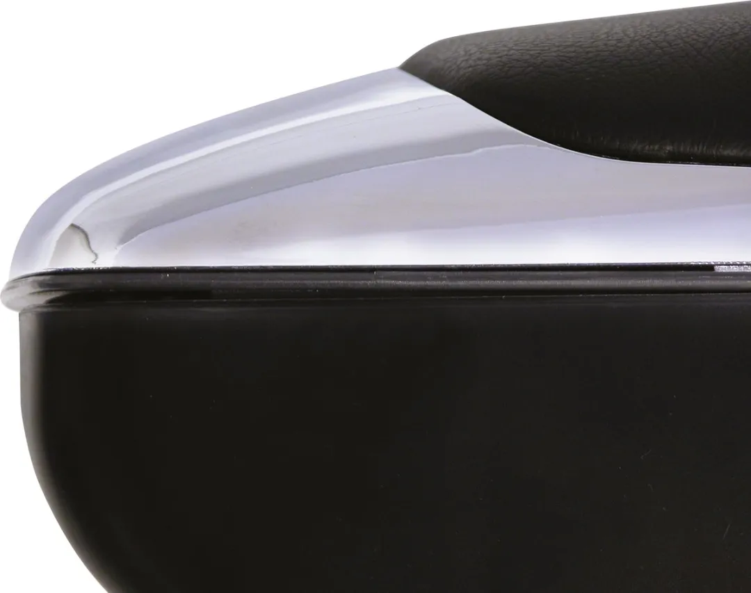 Carpoint Armsteun Zwart/Chroom - 28-33cm x 8-14cm