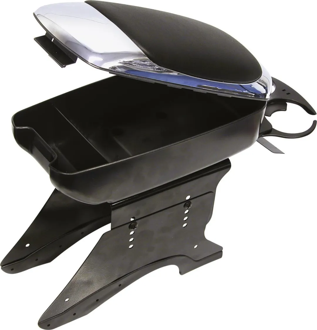 Carpoint Armsteun Zwart/Chroom