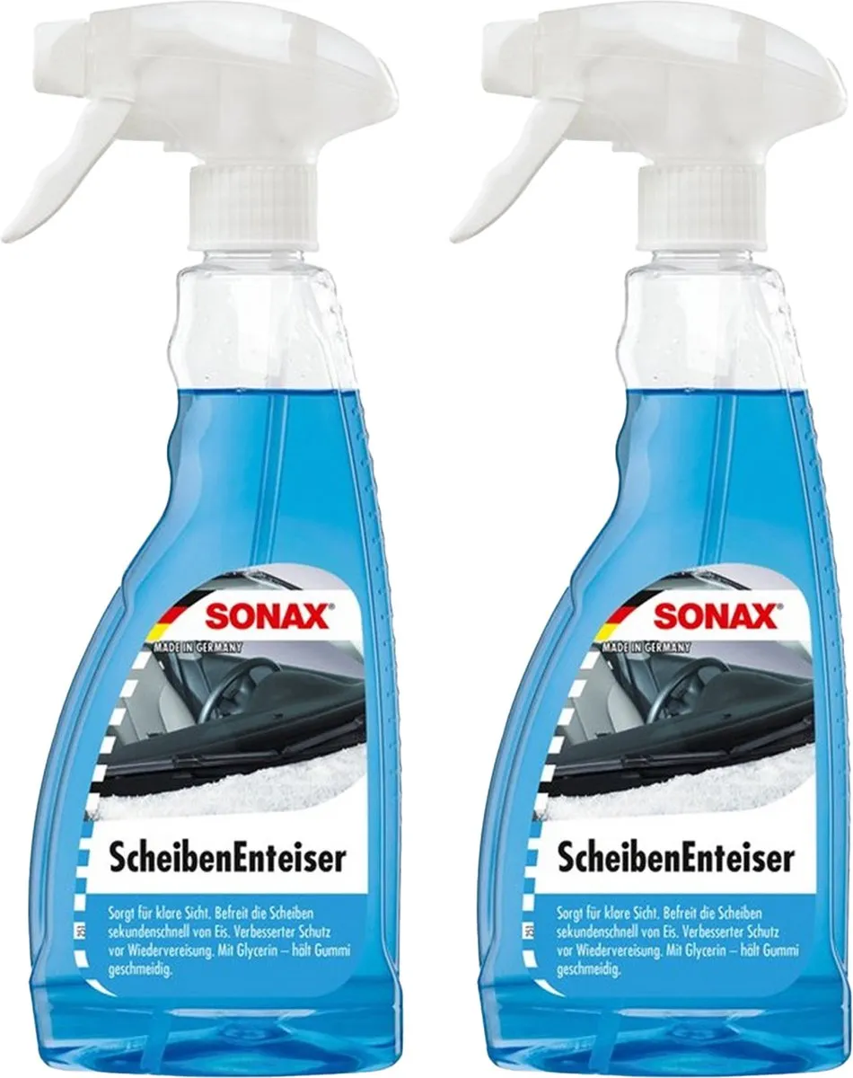 Sonax Ruitenontdooier Spray 2x 500ml