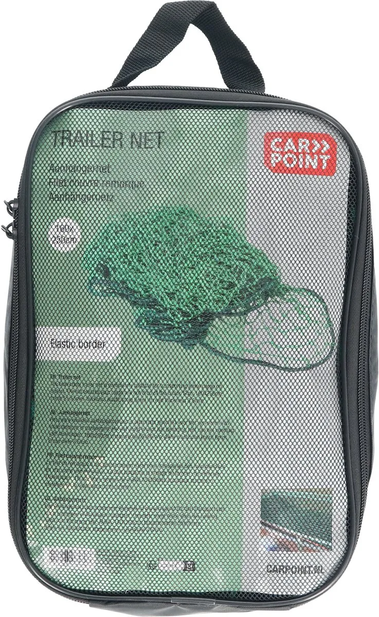 Carpoint Aanhangernet 160x250cm - Groen