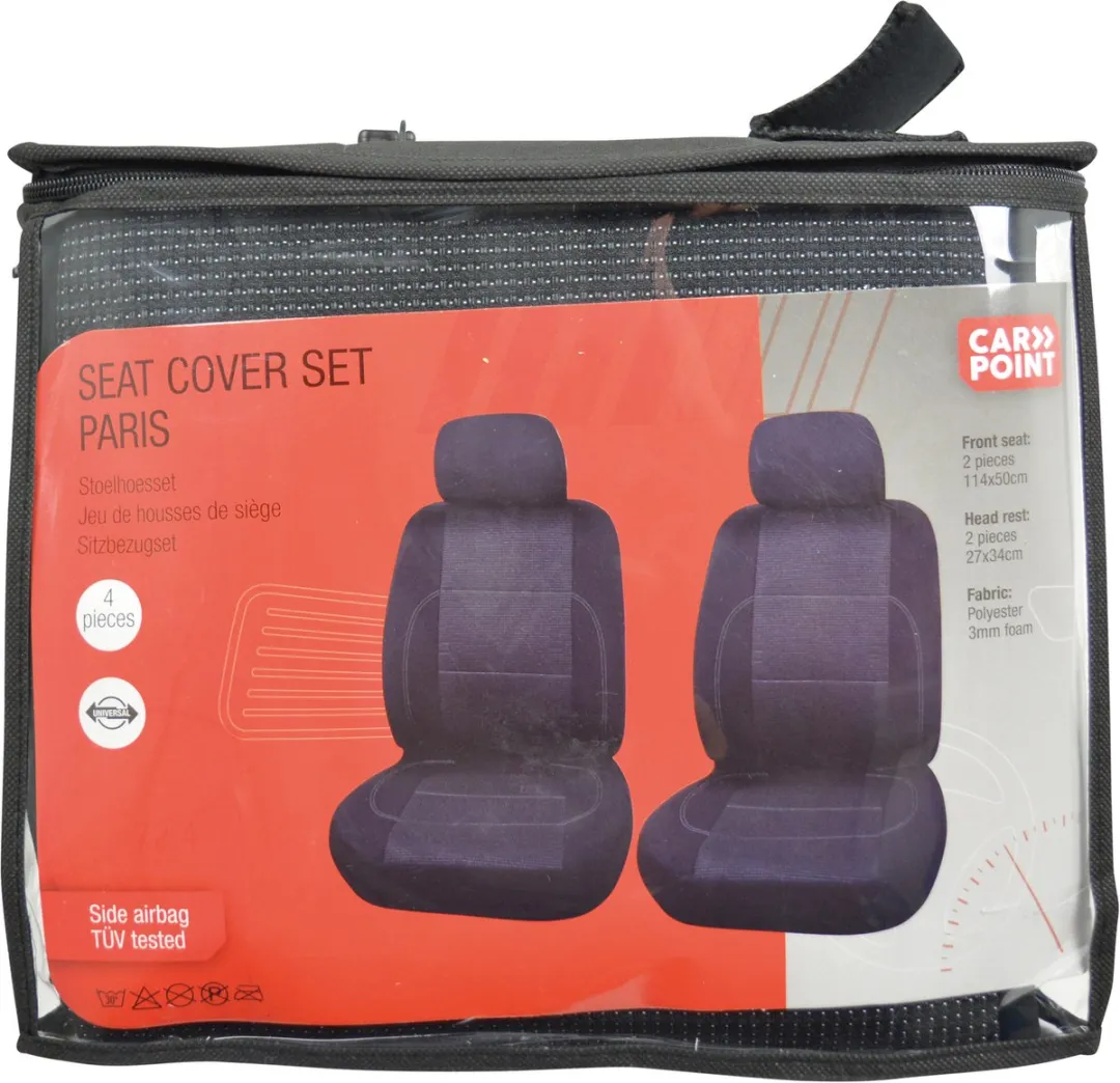 Carpoint Stoelhoesset Paris 4-delig