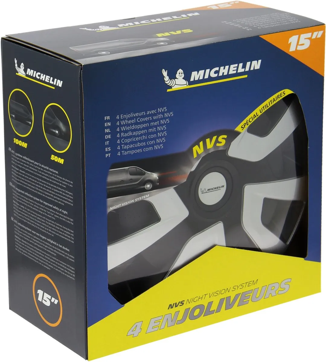 Michelin Wieldoppen 15 Inch - 4 Stuks