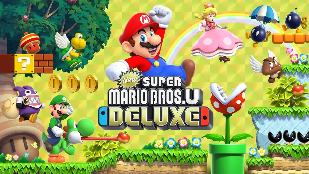 Nintendo New Super Mario Bros. U Deluxe - Switch Gamecard