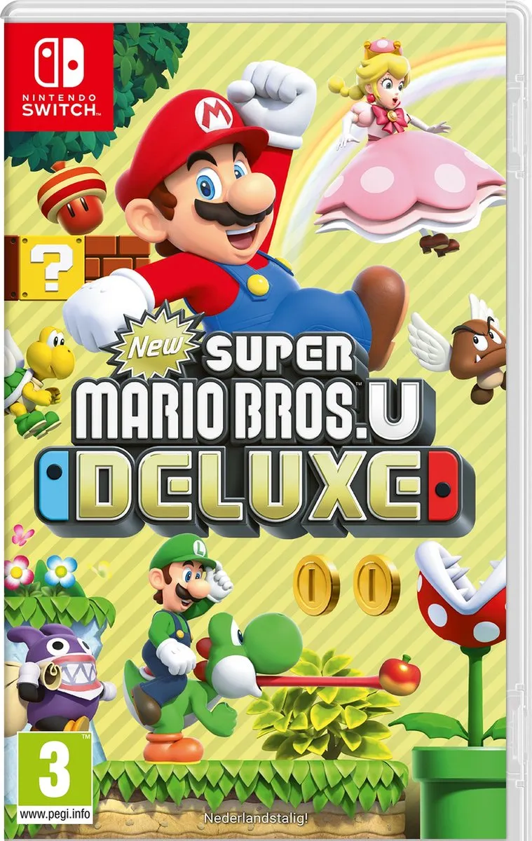 Nintendo New Super Mario Bros. U Deluxe - Switch Gamecard