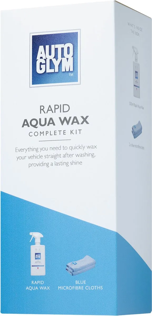Autoglym Rapid Aqua Wax Kit 500ml