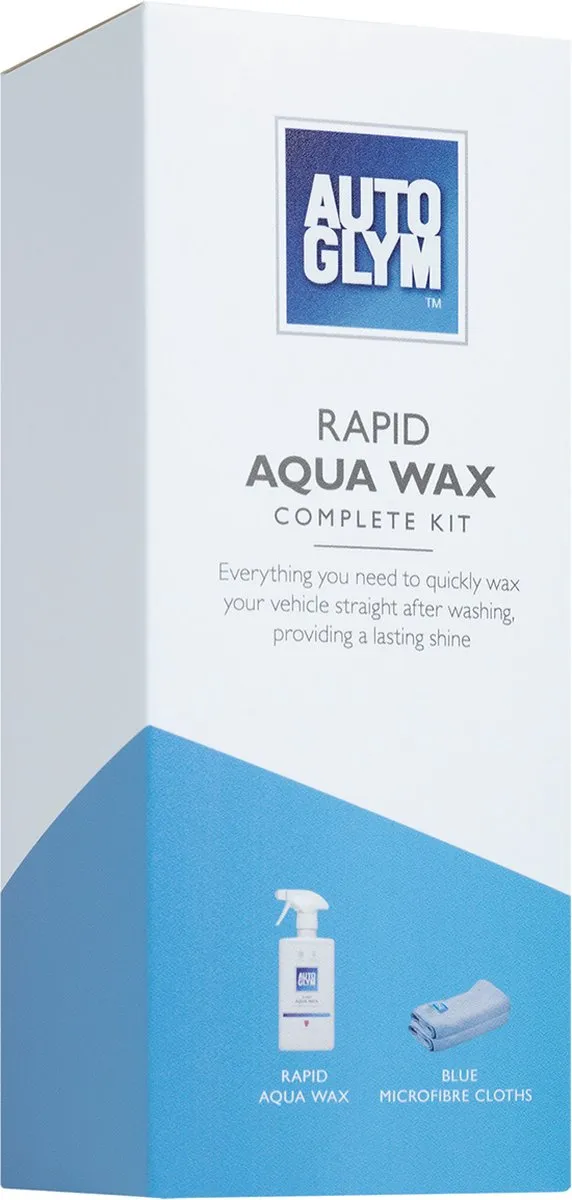 Autoglym Rapid Aqua Wax Kit 500ml