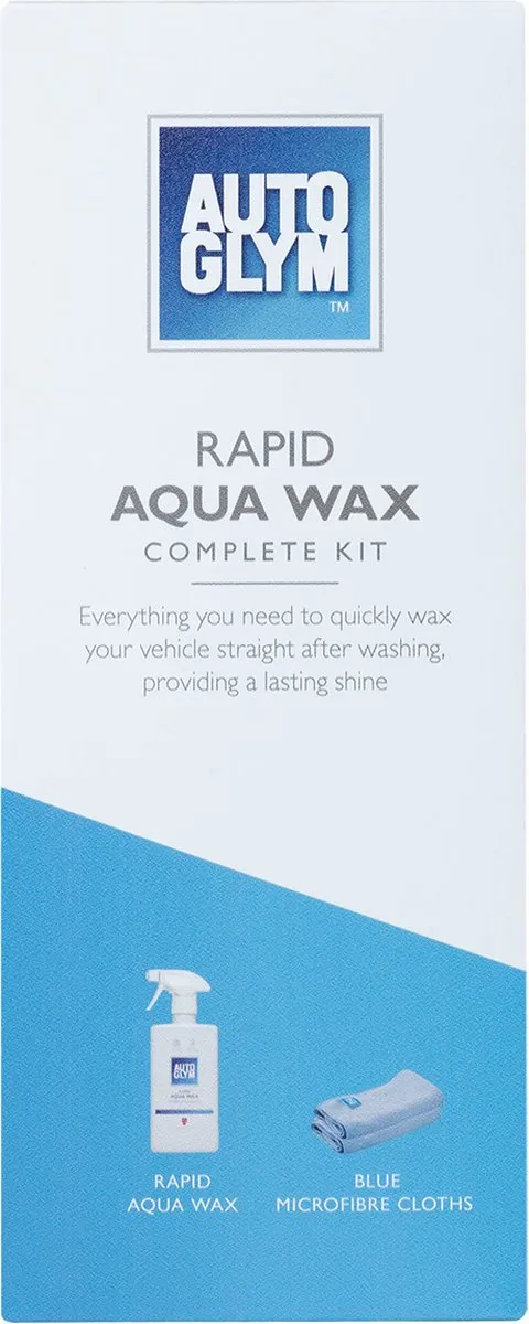 Autoglym Rapid Aqua Wax Kit 500ml