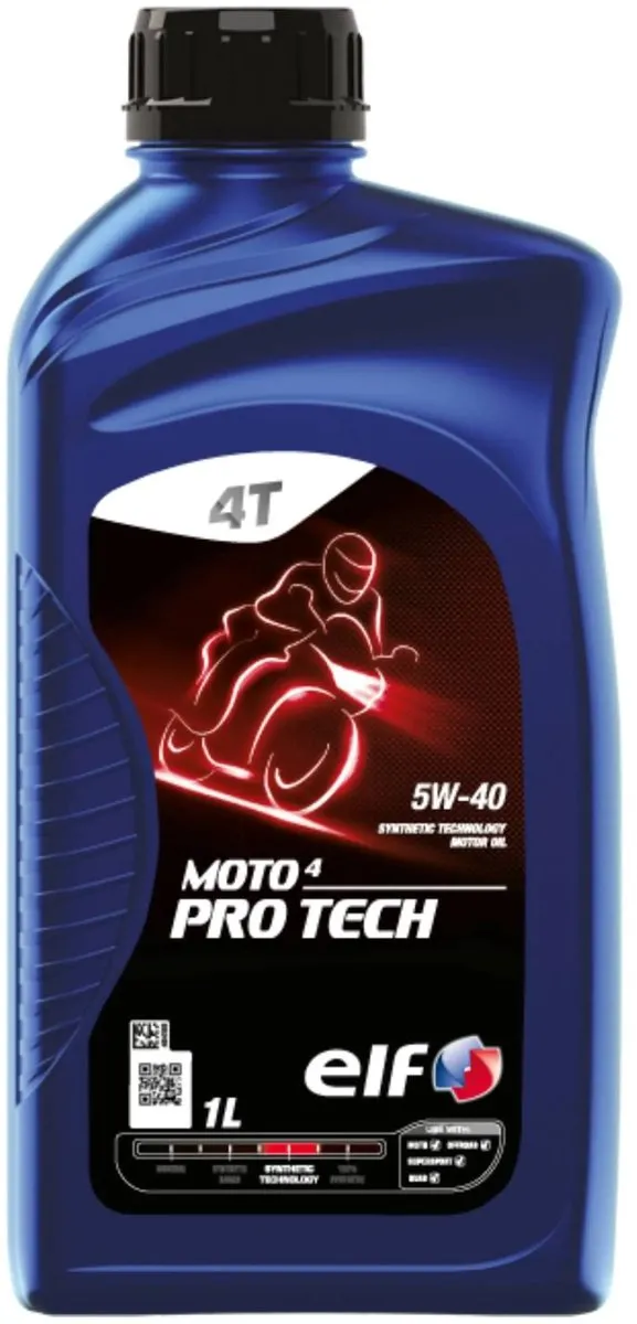 Total Elf Moto 4 Pro Tech 5W40 Motorolie 1L