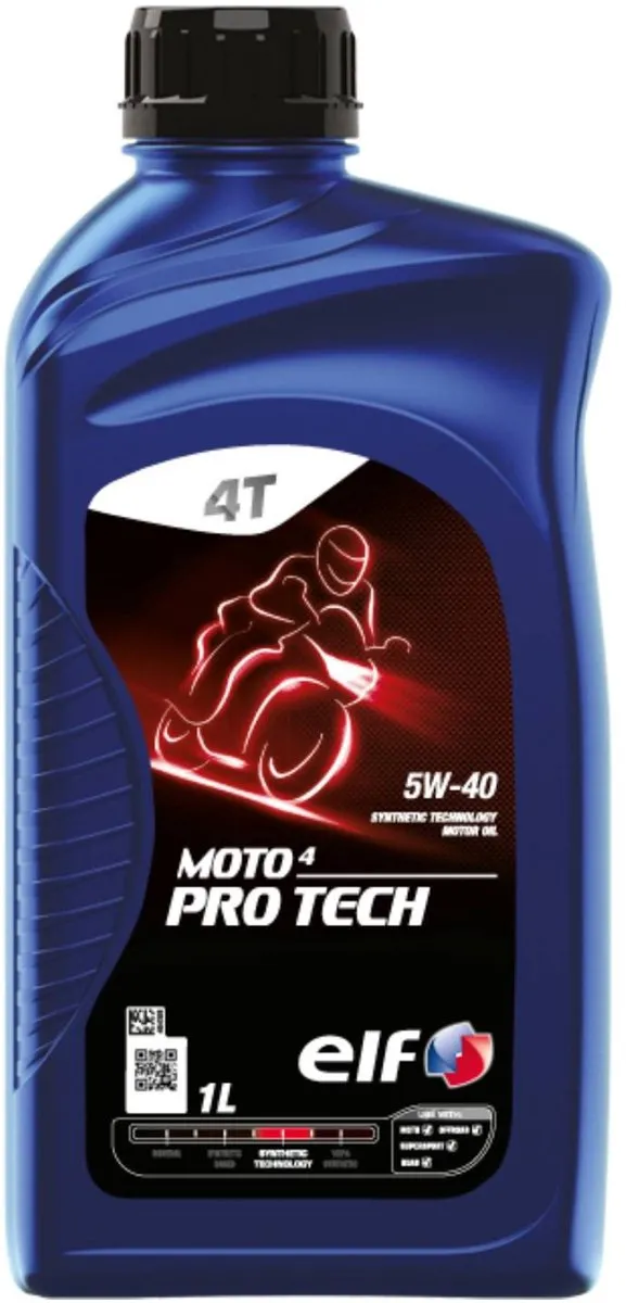 Total Elf Moto 4 Pro Tech 5W40 Motorolie 1L