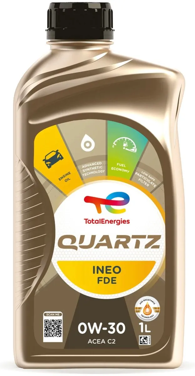 Total Quartz Ineo FDE 0W30 Motorolie 1L