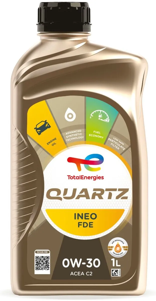 Total Quartz Ineo FDE 0W30 Motorolie 1L