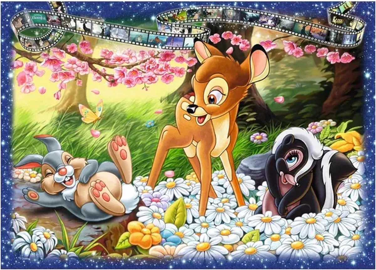 Ravensburger Disney Bambi Legpuzzel 1000 Stuks - Multicolor