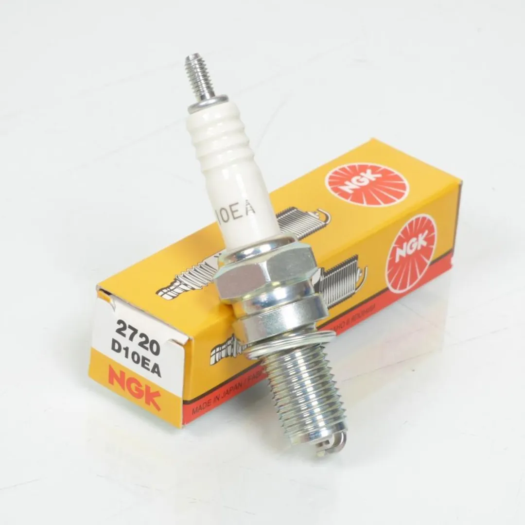 NGK D10EA Bougie - Moto Guzzi 1225 MGS Café Sport 2004+ - Wit