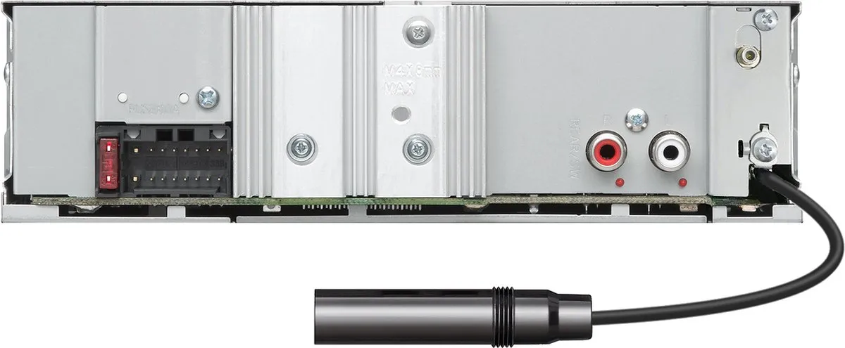 JVC KD-X182DB Autoradio - Rood