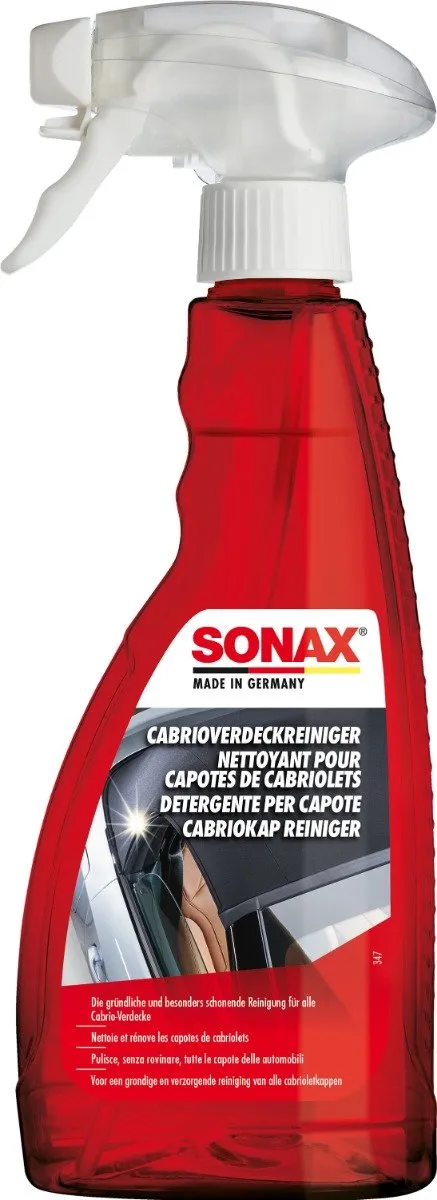 Sonax Cabriokap Reiniger - Stoffen/Kunststof 500ml