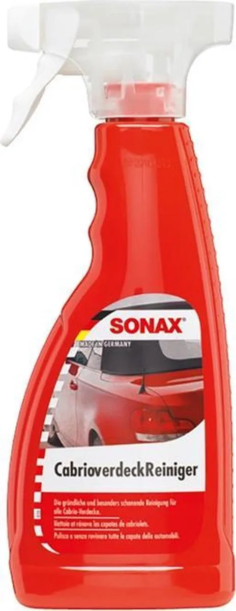 Sonax Cabriokap Reiniger - Stoffen/Kunststof 500ml