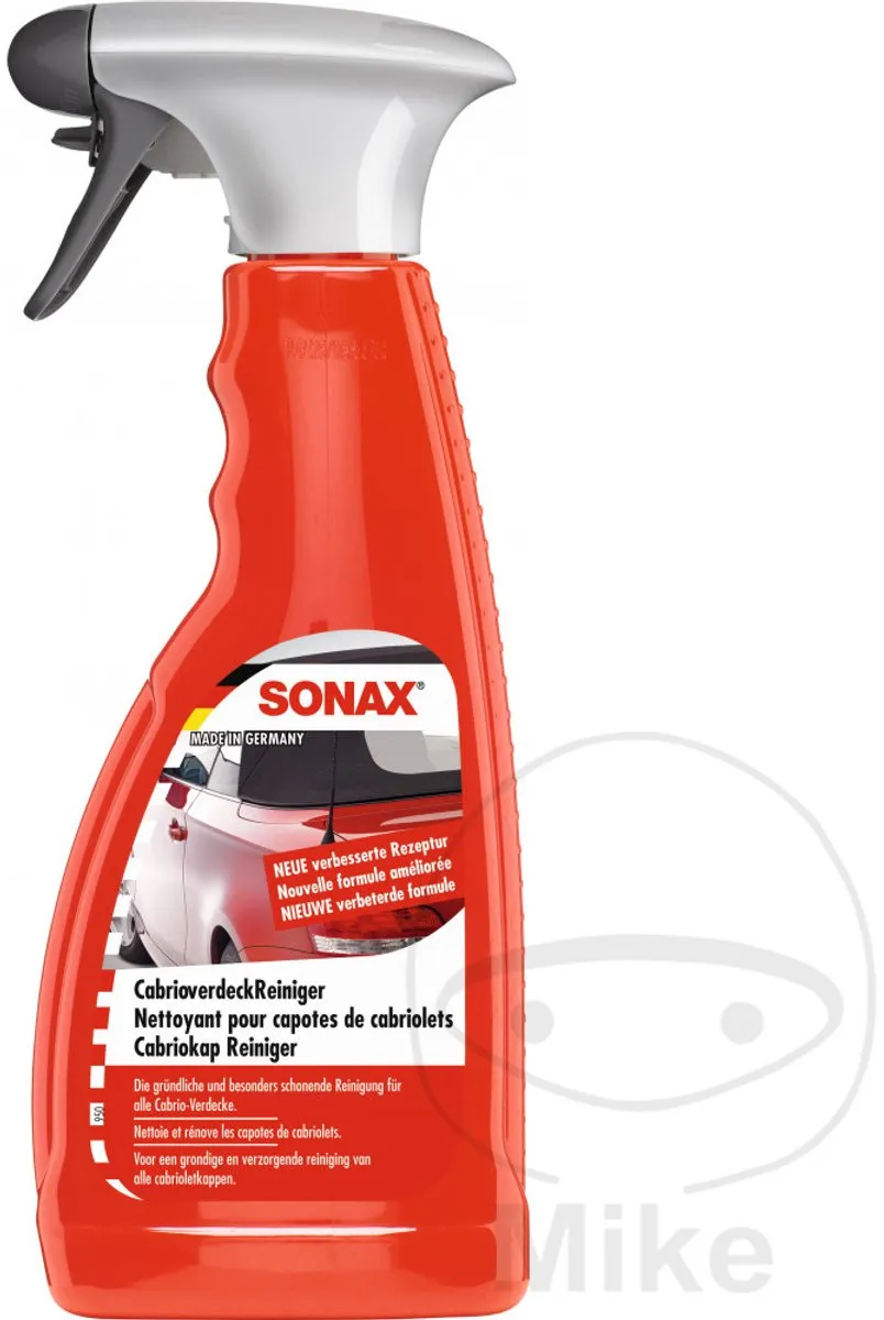 Sonax Cabriokap Reiniger - Stoffen/Kunststof 500ml