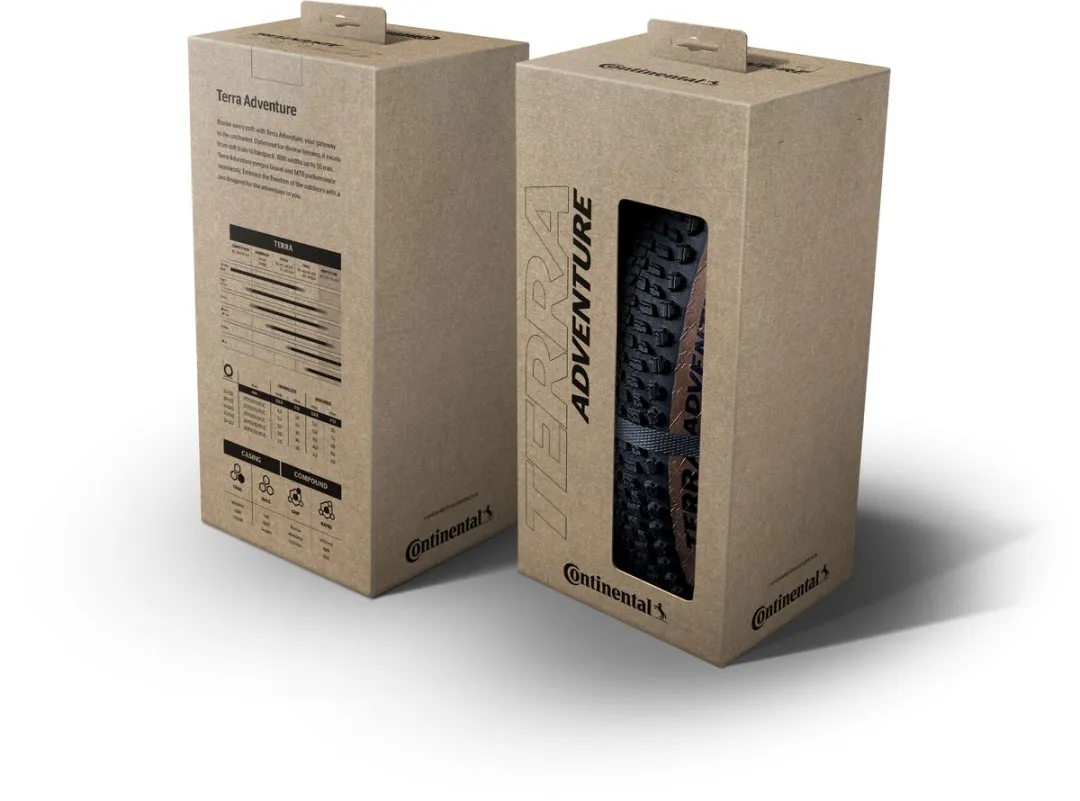 Continental Terra Adventure Trail 700x55C - Zwart/Transparant
