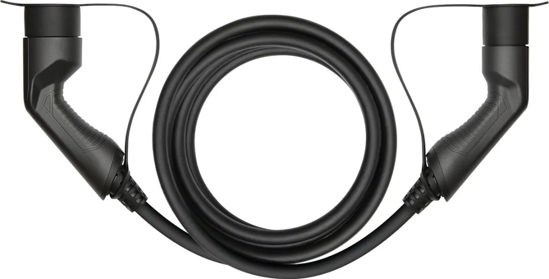 Deltaco e-Charge Type 2 Oplaadkabel 32A 5m - Zwart