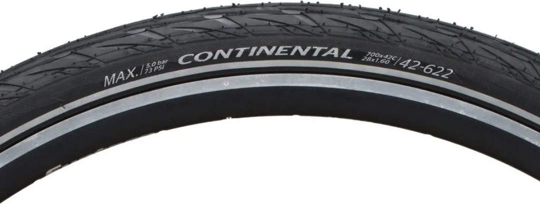 Continental Contact Plus City 28x1.60 (42-622) Buitenband - Zwart