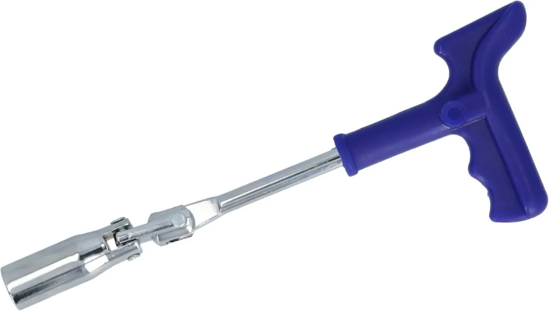 Carpoint Bougiesleutel T-Grip 16mm - Blauw