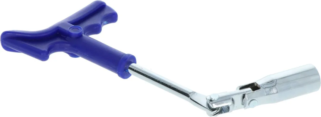 Carpoint Bougiesleutel T-Grip 16mm - Blauw - afbeelding 6 van 6
