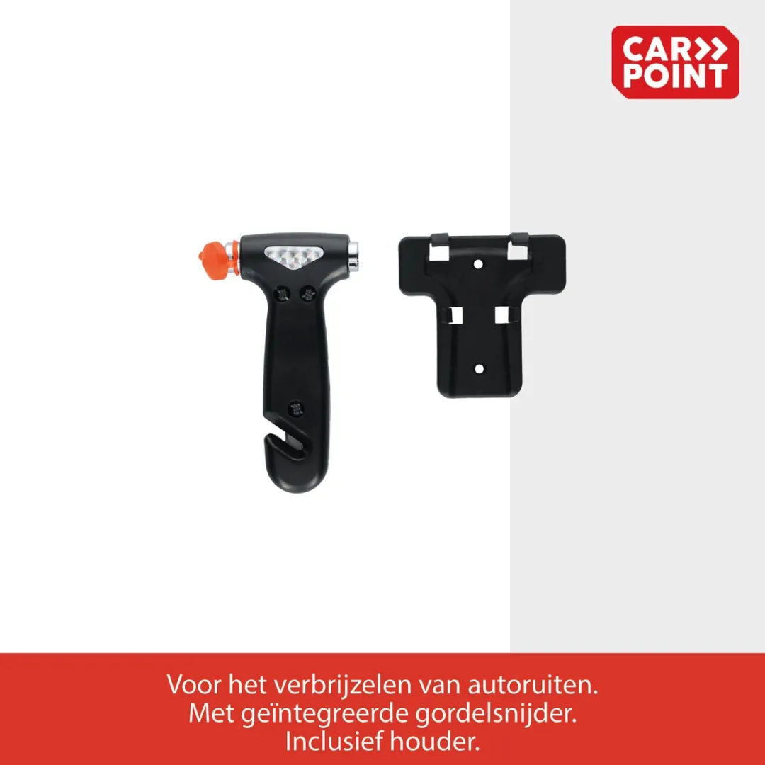 Carpoint Noodhamer - Gordelsnijder Zwart