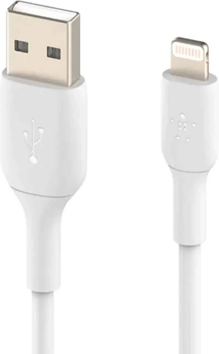 Belkin MIXIT Lightning naar USB Kabel 2m - Wit