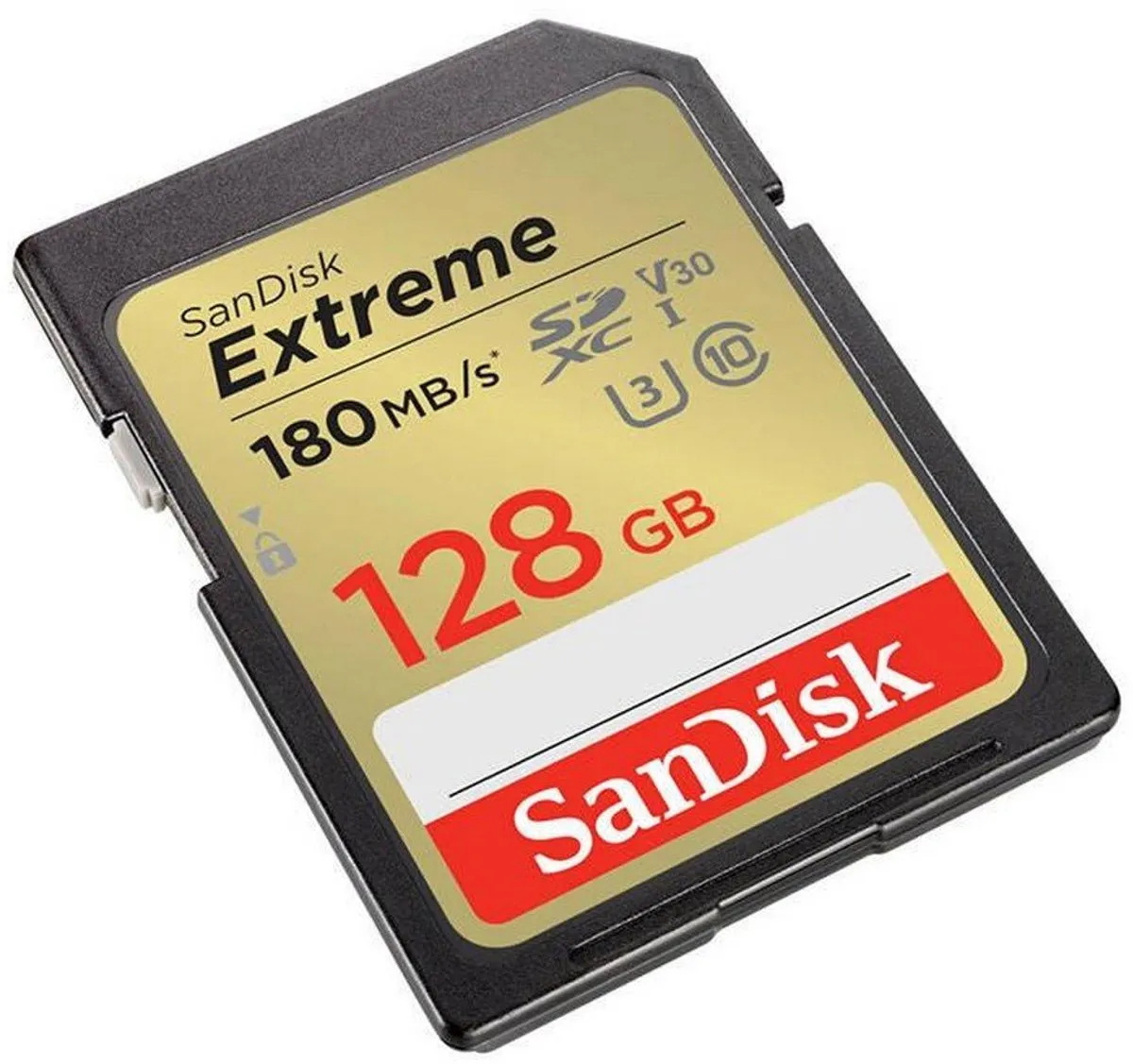 SanDisk Extreme SDXC SDSDXVA-128G-GNCIN 128GB - Waterdicht