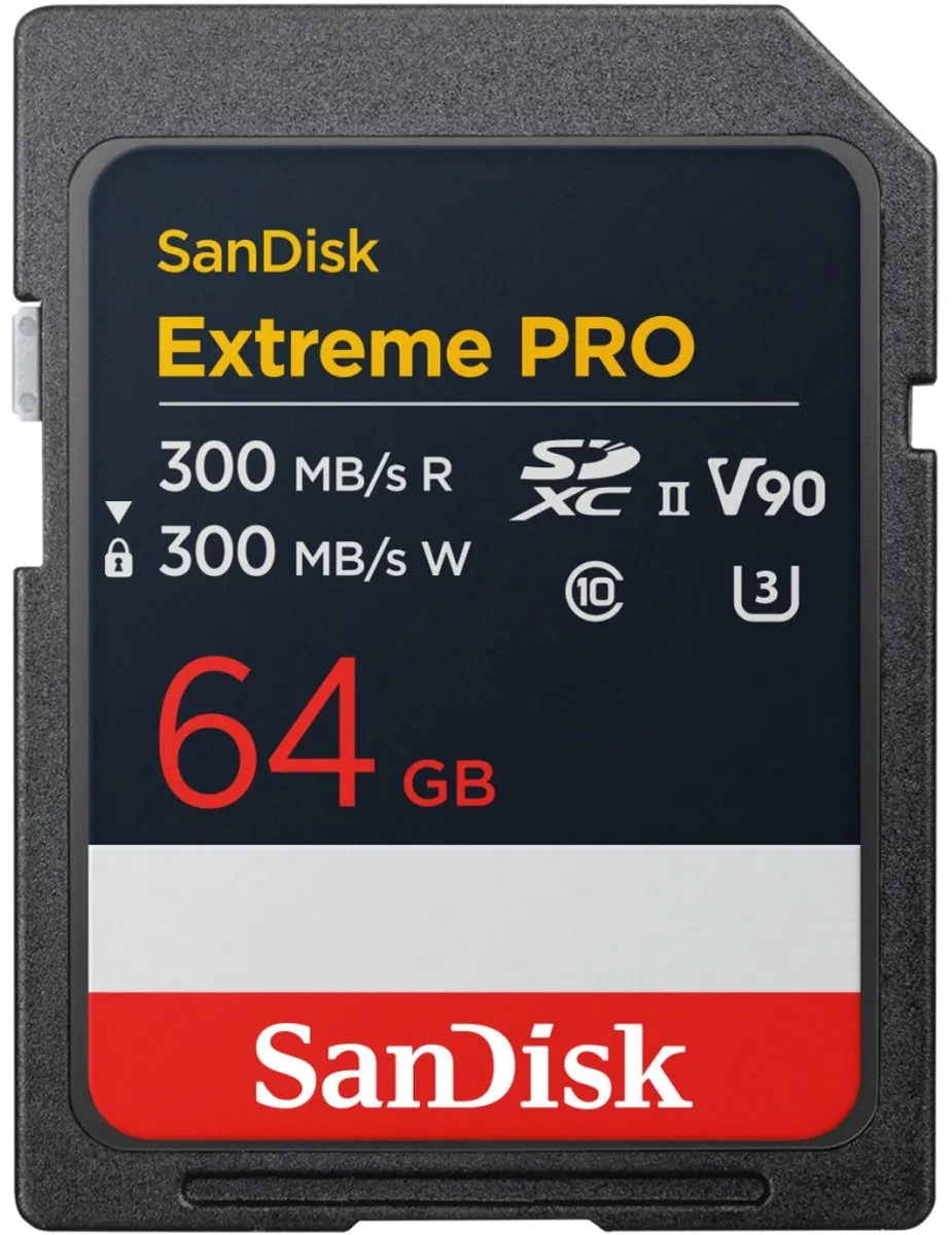 SanDisk Extreme PRO SDSDXDM-064G-GN4IN Geheugenkaart 64GB