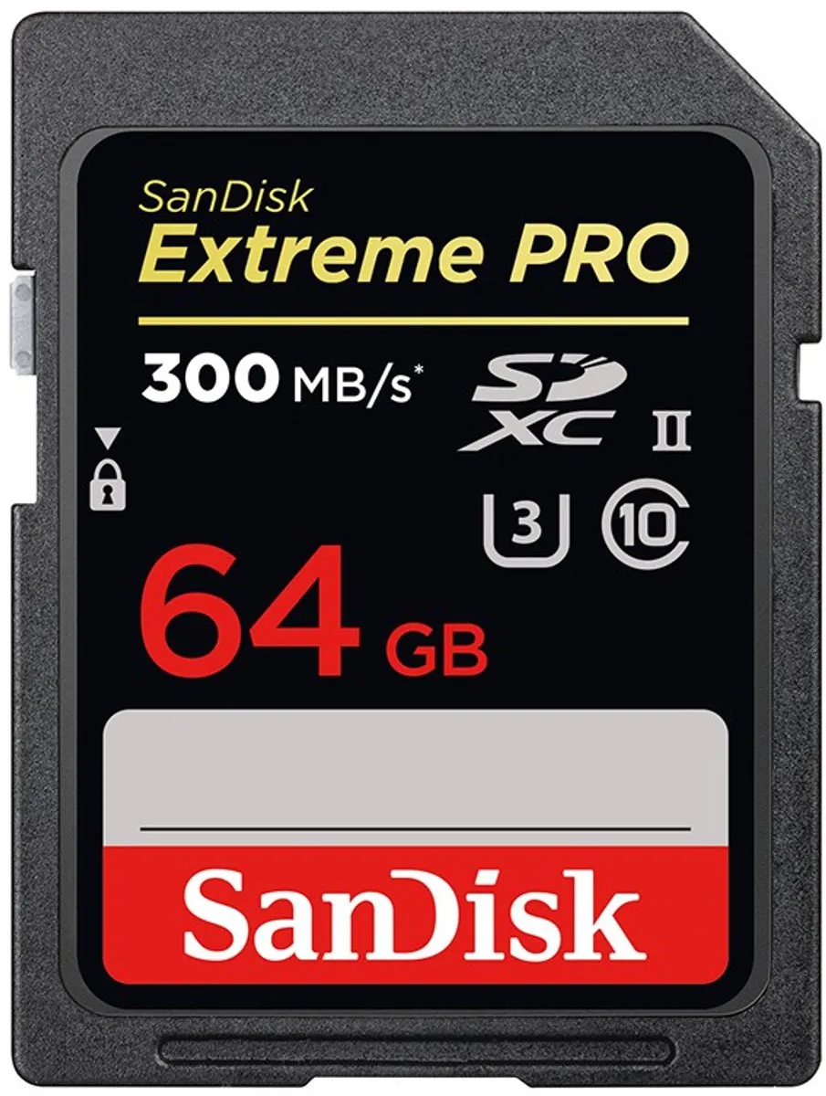 SanDisk Extreme PRO SDSDXDM-064G-GN4IN Geheugenkaart 64GB