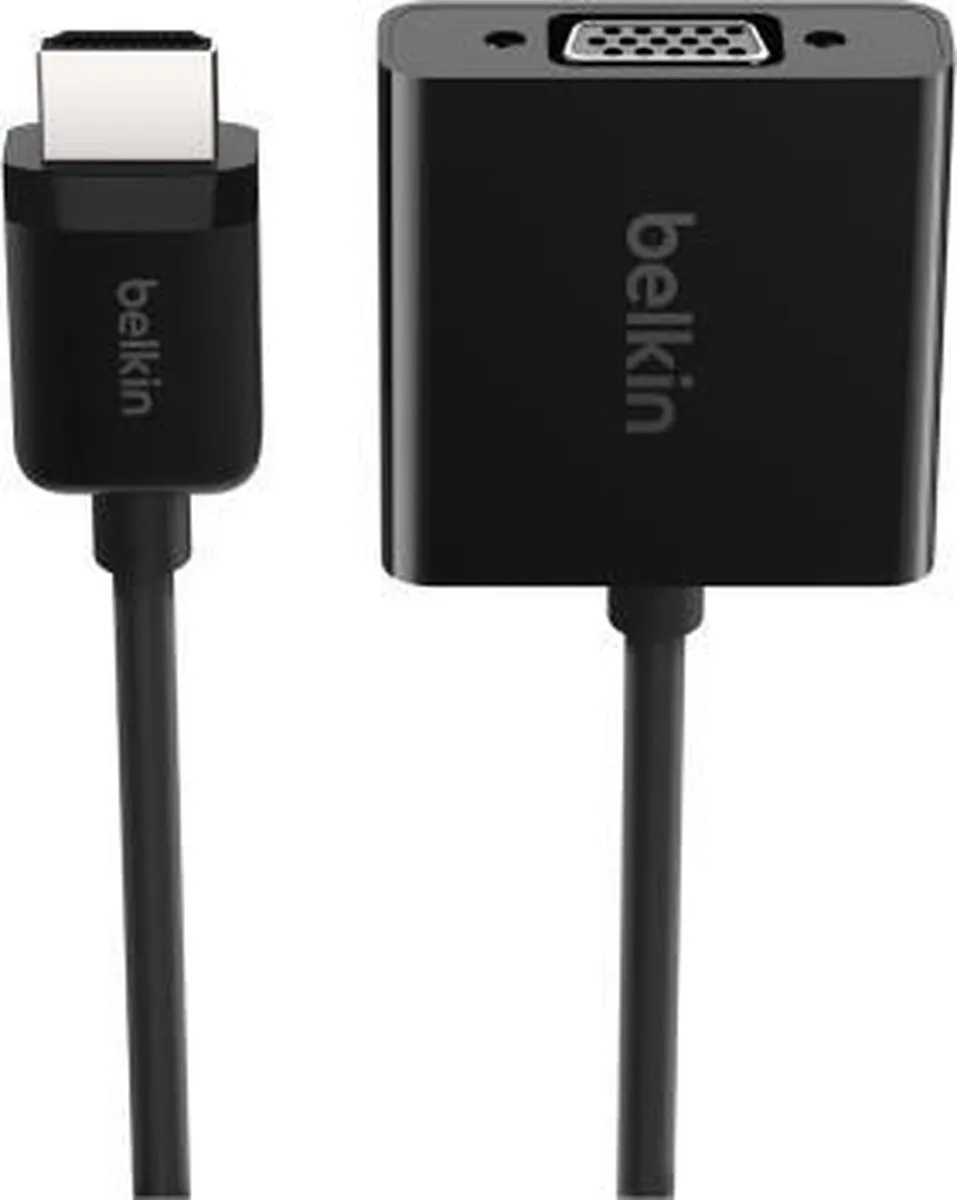 Belkin HDMI naar VGA Adapter met 3.5mm - 1x HDMI uitgang