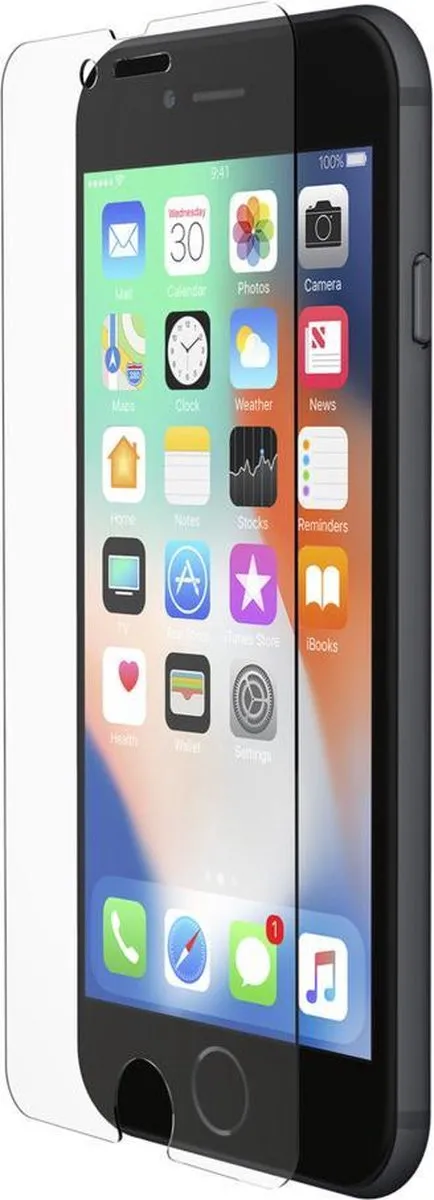 Belkin ScreenForce InvisiGlass Antimicrobiële Screenprotector iPhone 6/7/8/SE