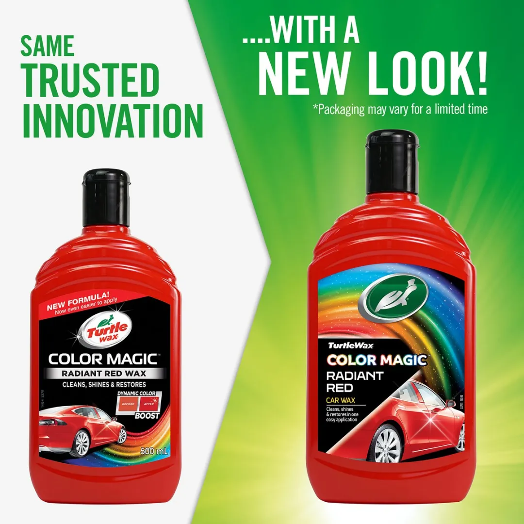 Turtle Wax Color Magic Radiant Red Wax 500ml