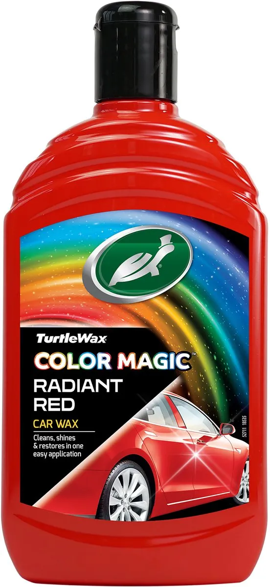 Turtle Wax Color Magic Radiant Red Wax 500ml