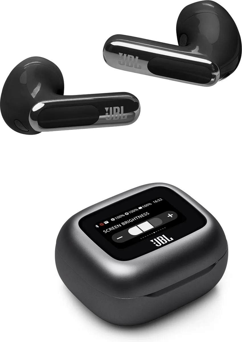JBL Live Flex 3 JBLLIVEFLEX3BLK Noise Cancelling Oordopjes - 50 uur - Zwart