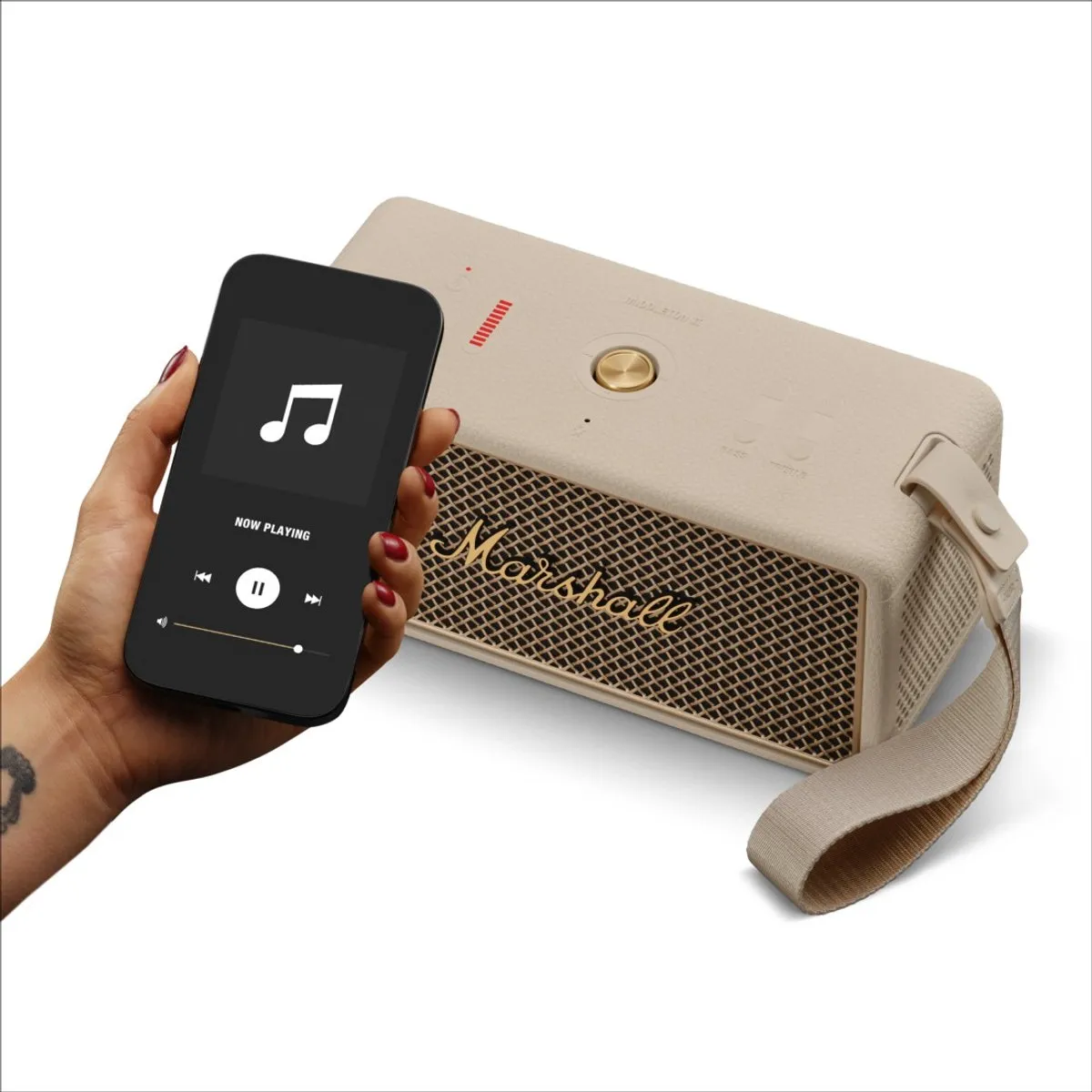 Marshall Middleton II Draagbare Speaker - Crème