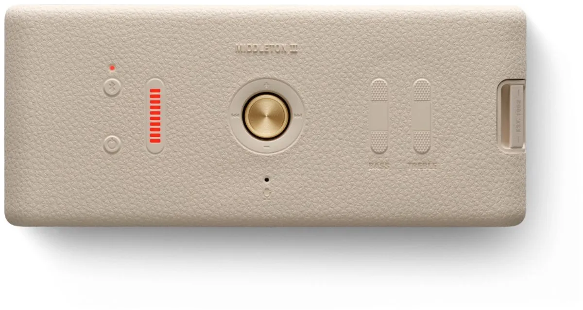 Marshall Middleton II Draagbare Speaker - Crème