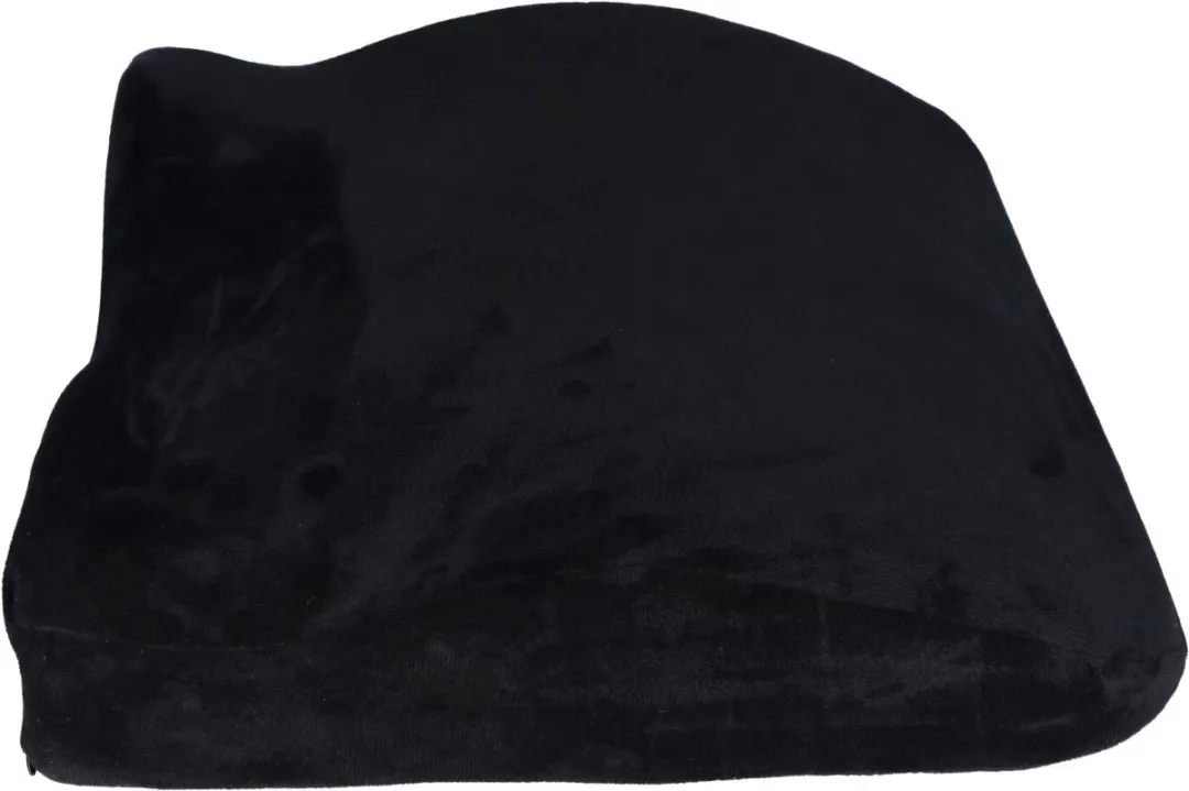 Carpoint Auto Zitkussen Memory Foam 39x39x9cm - Zwart