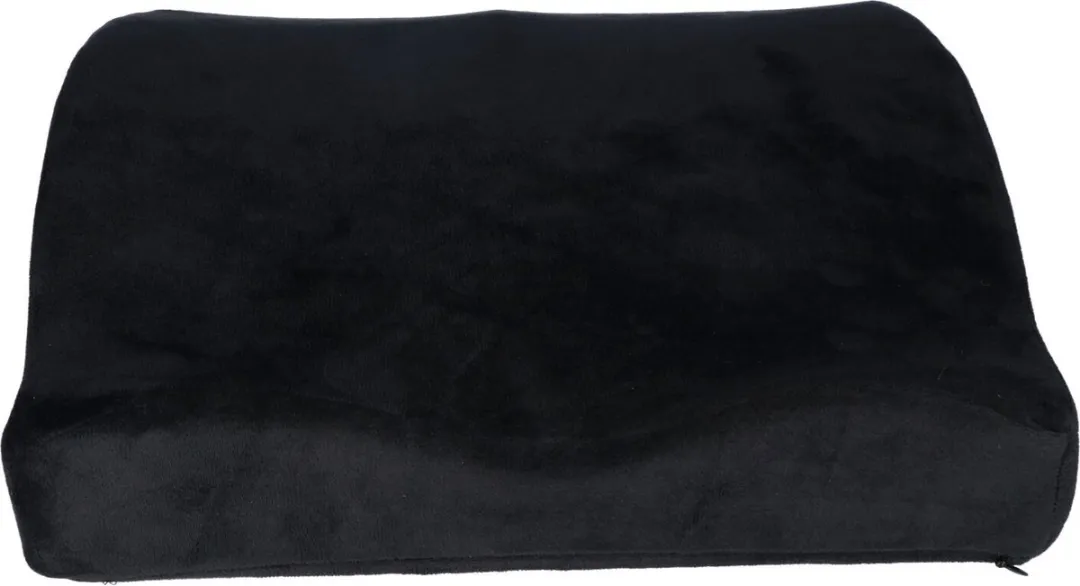 Carpoint Auto Zitkussen Memory Foam 39x39x9cm - Zwart