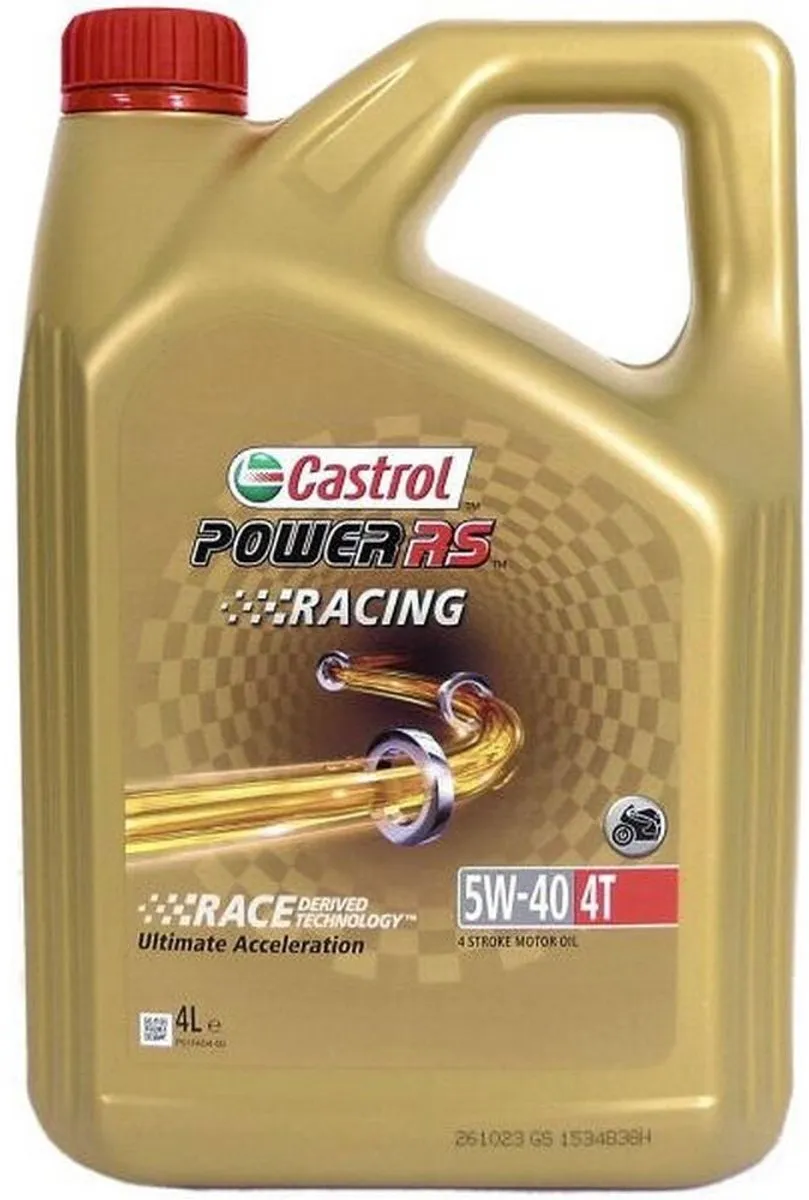 Castrol Power RS Ultimate 4T 5W40 Motorolie 4L