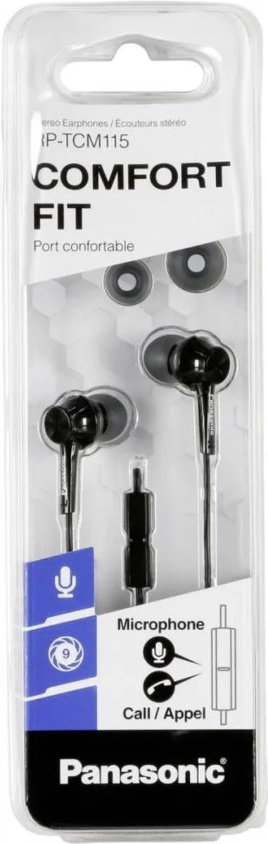 Panasonic RP-TCM115E-K In-Ear Headset