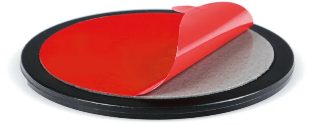 Lampa Grip Disc Dashboardbevestiging Ø80mm - Zwart