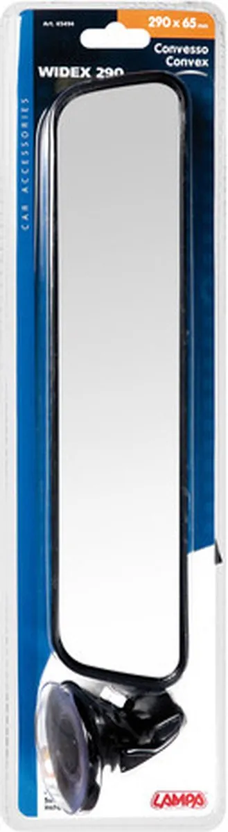 Lampa Windex Groothoekspiegel 290x65mm - Zwart