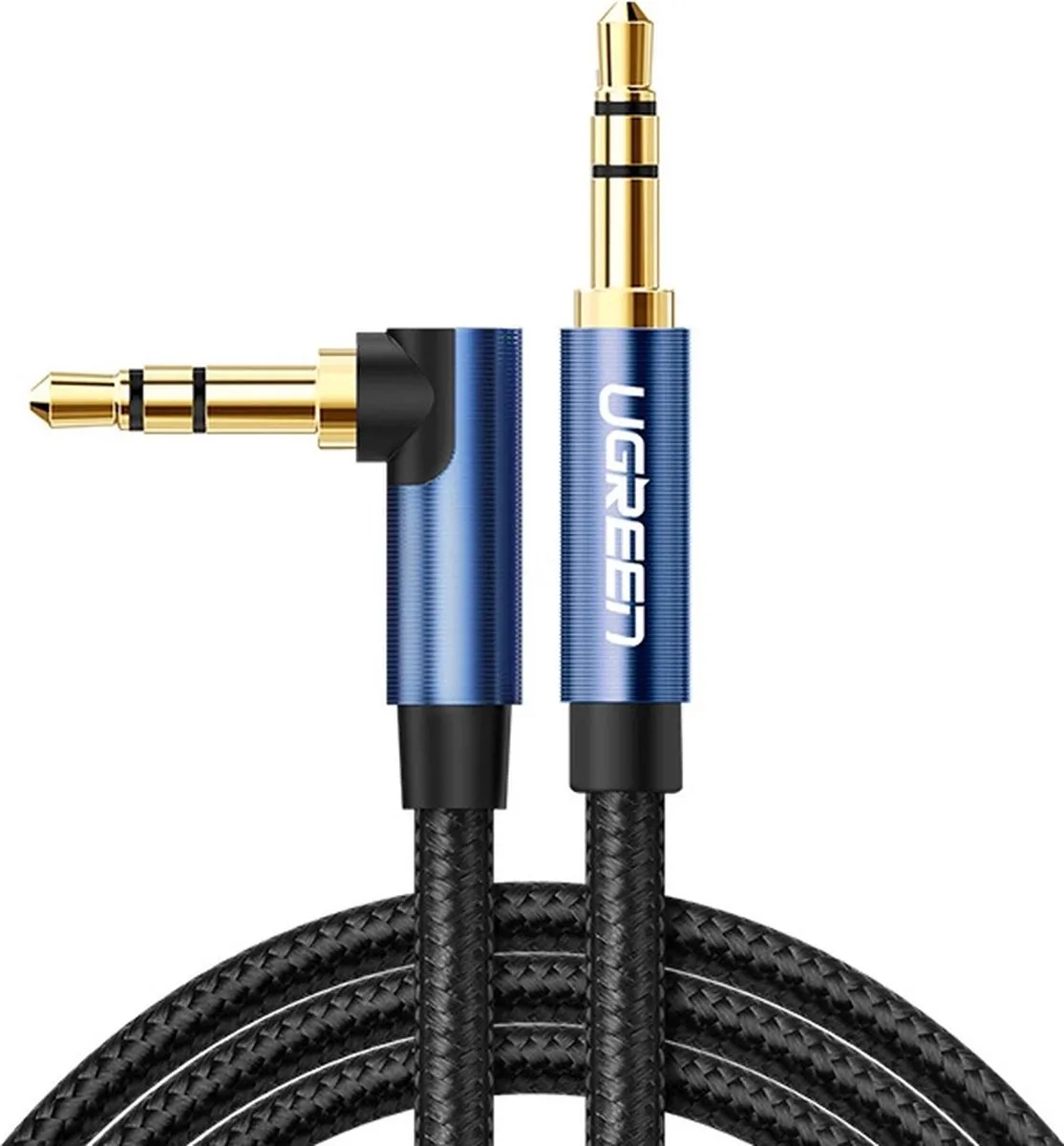 Ugreen AUX Audiokabel 3,5mm Haakse Stekker