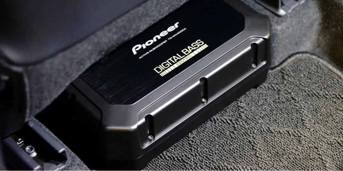Pioneer TS-WX400DA Active Subwoofer 250W - Zwart - afbeelding 6 van 6