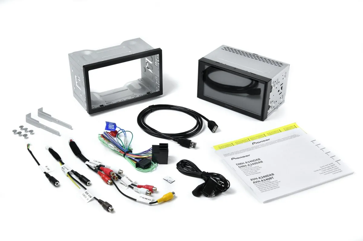 Pioneer DMH-A340DAB Autoradio - 4x50W - Zwart